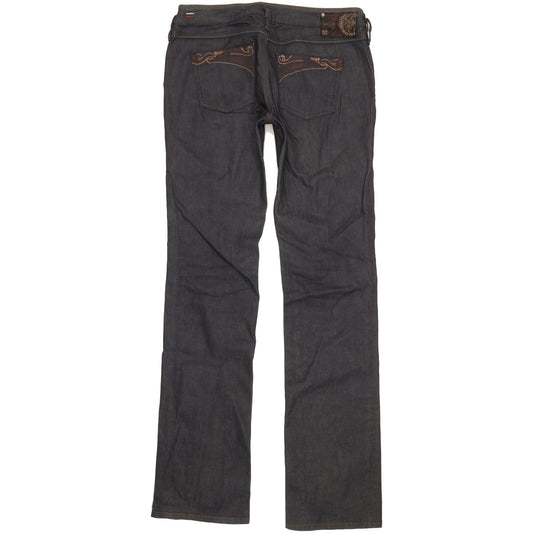Diesel Kycut Women Navy Straight Slim Stretch Jeans W29 L34
