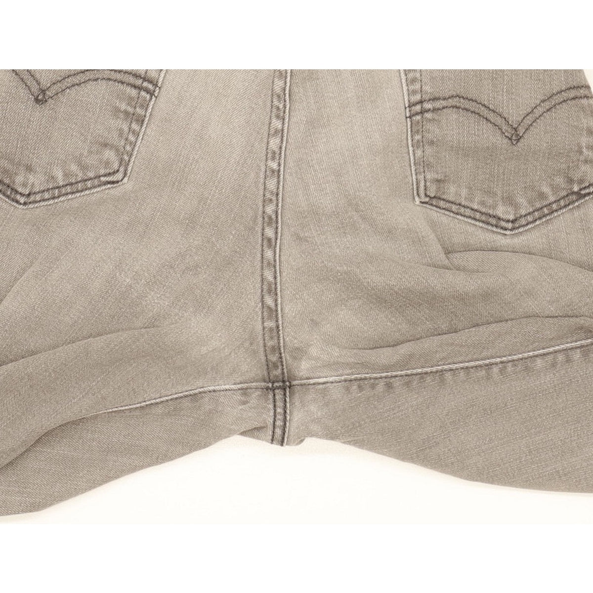 Levi's 511 Men Grey Straight Slim Stretch Jeans W34 L33