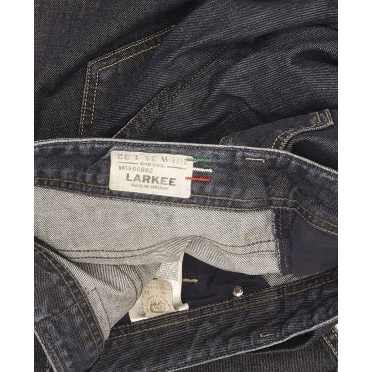 Diesel Larkee Men Blue Straight Regular Jeans W31 L32