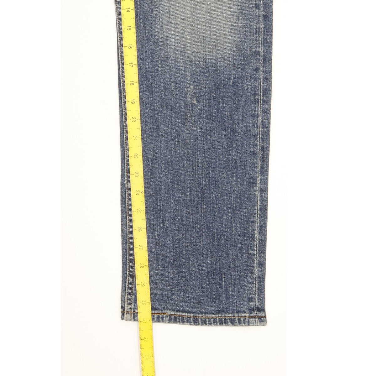 Levi's 504 Men Blue Straight Regular Stretch Jeans W32 L31