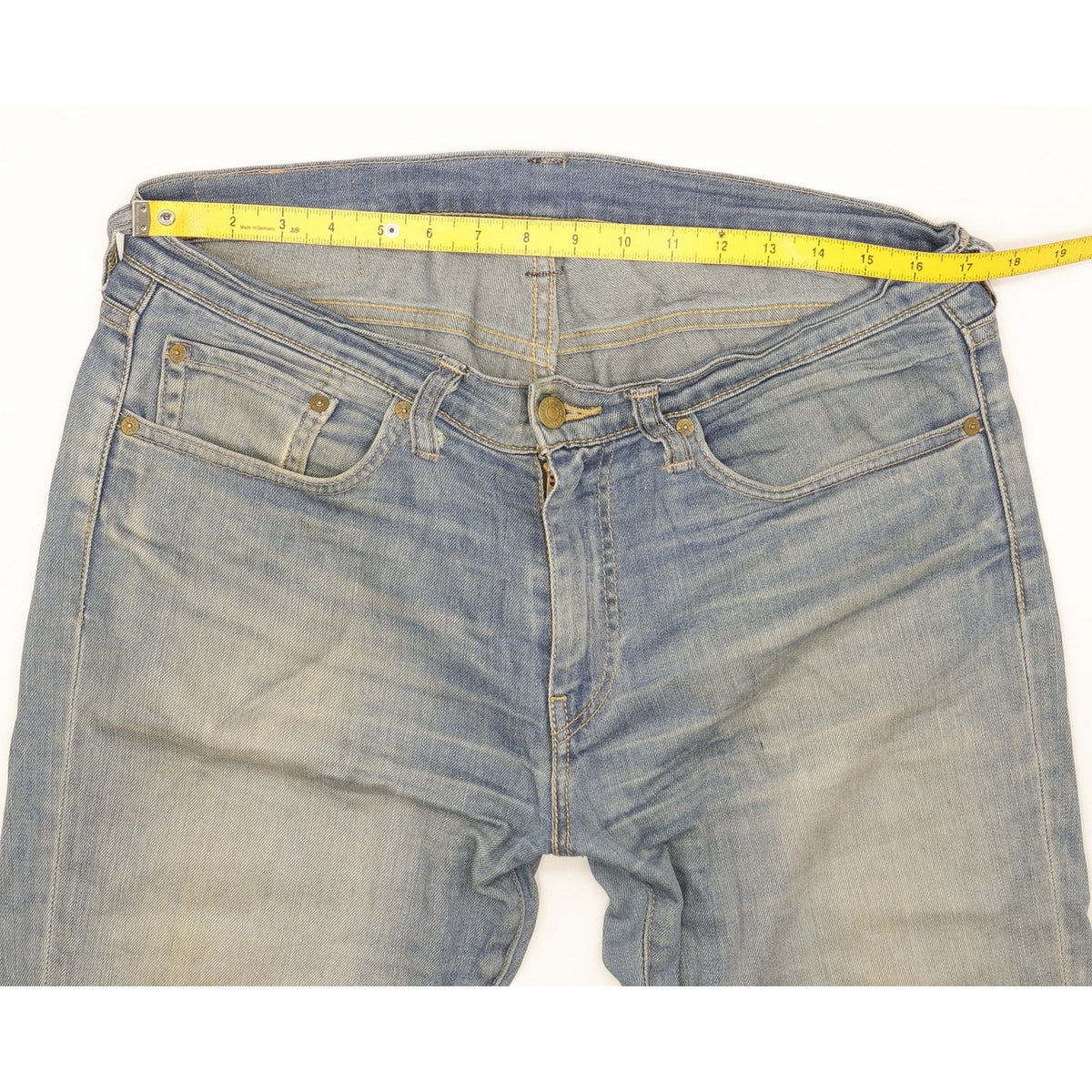 Levi's 511 Men Blue Straight Slim Stretch Jeans W34 L34
