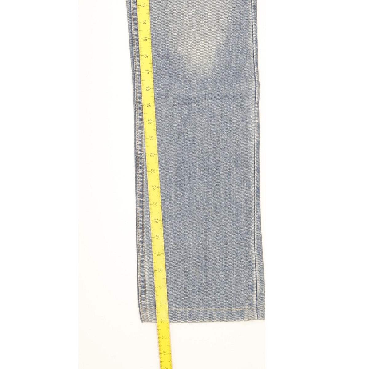 Lee Men Blue Straight Slim Jeans W28 L32