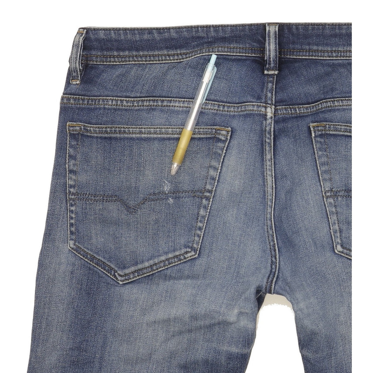 Diesel Thavar Men Blue Skinny Slim Stretch Jeans W36 L30