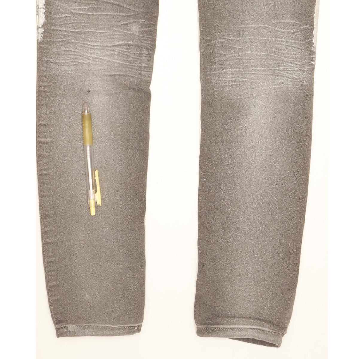 Levi's 710 Super Kids Grey Skinny Slim Stretch Jeans W24 L28