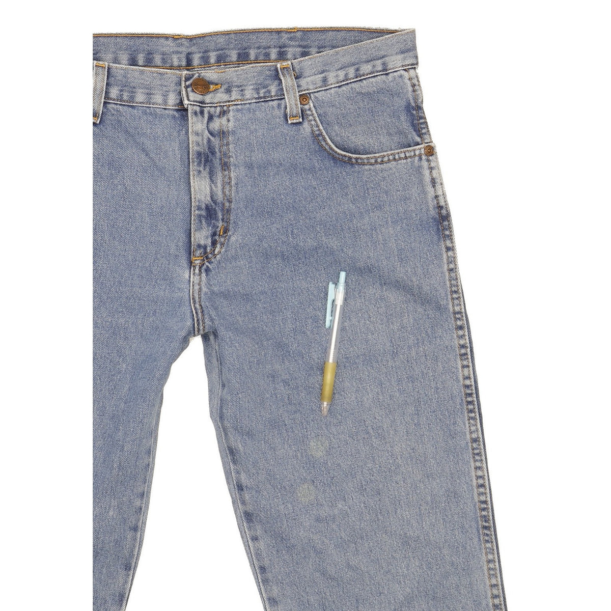Wrangler Men Blue Straight Regular Jeans W34 L32