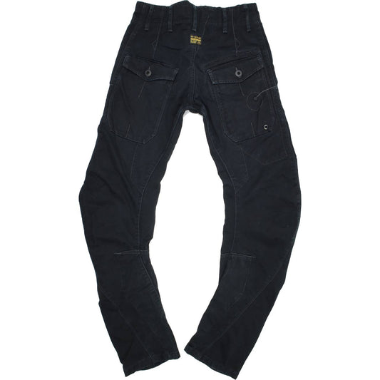 Wrangler Arc Men Black Tapered Loose Jeans W27 L32