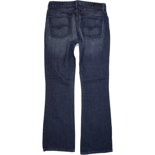 Levi's Women Blue Bootcut Regular Stretch Jeans W30 L32