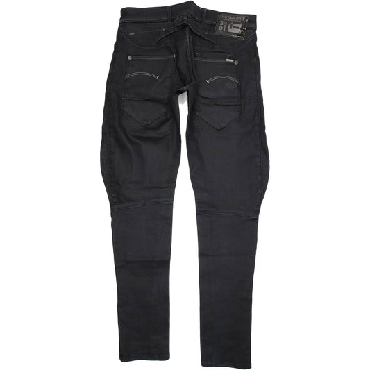 G-Star Jock Women Blue Tapered Loose Stretch Jeans W26 L32