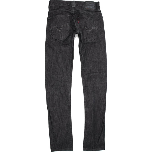Levi's 511 Men Charcoal Skinny Slim Stretch Jeans W29 L32