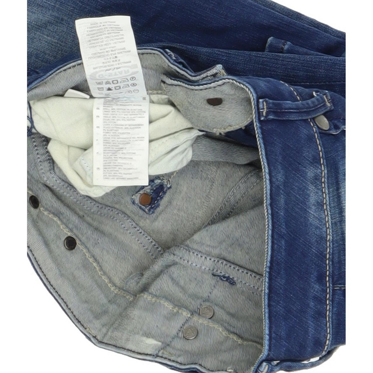G-Star Midge Women Blue Straight Regular Stretch Jeans W27 L32