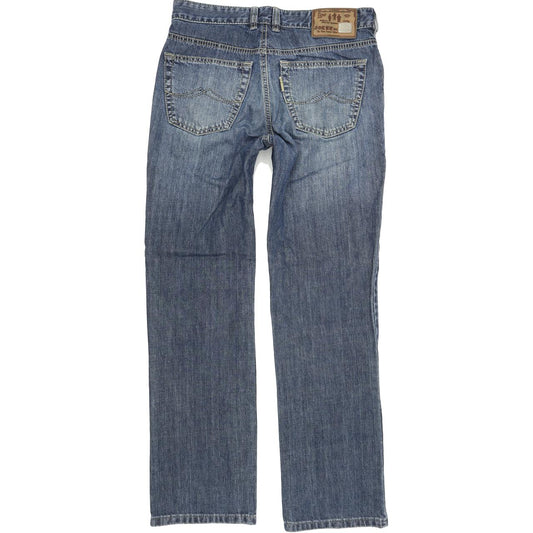 Joker Double Saddle Stitched Men Blue Straight Regular Jeans W32 L32