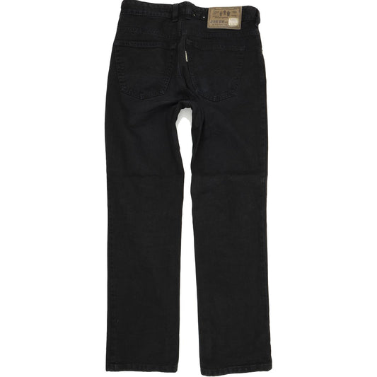 Joker Double Saddle Stitched Men Black Straight Regular Jeans W31 L32
