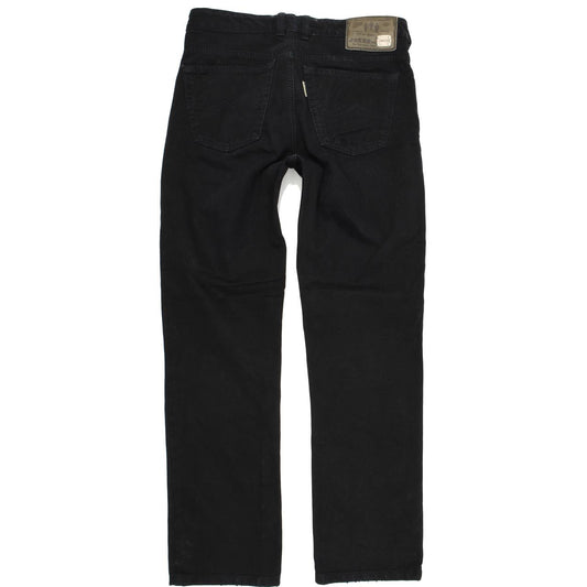 Joker Double Saddle Stitched Men Black Straight Regular Jeans W31 L32