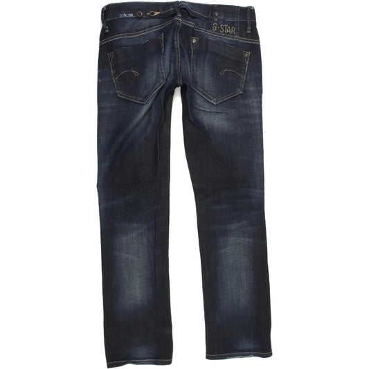 G-Star Midge Women Blue Straight Regular Stretch Jeans W29 L30
