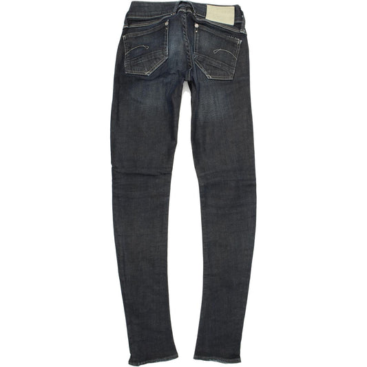 G-Star Lynn Women Blue Skinny Slim Stretch Jeans W26 L30