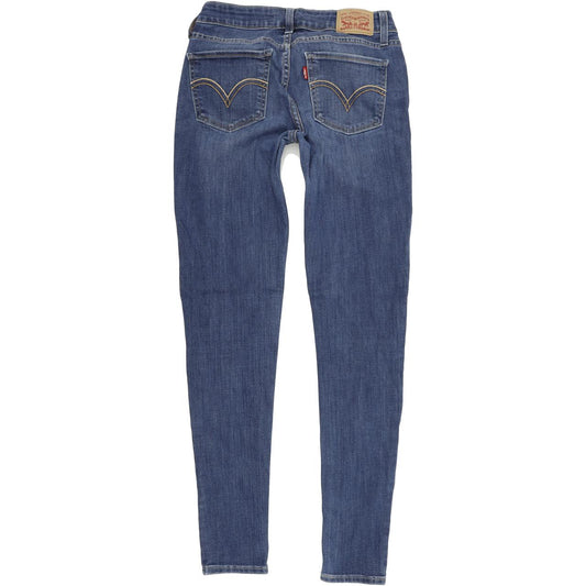 Levi's 535 Women Blue Skinny Slim Stretch Jeans W27 L30