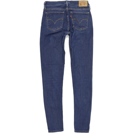 Levi's 710 Women Blue Skinny Slim Stretch Jeans W26 L29