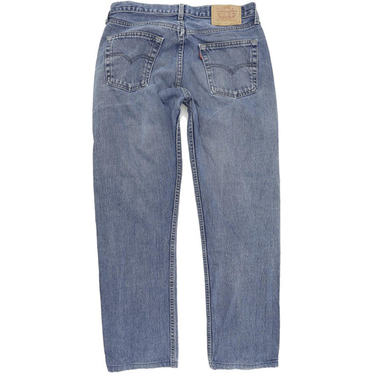 Levi's 505 Men Blue Straight Regular Mom Jeans W33 L30