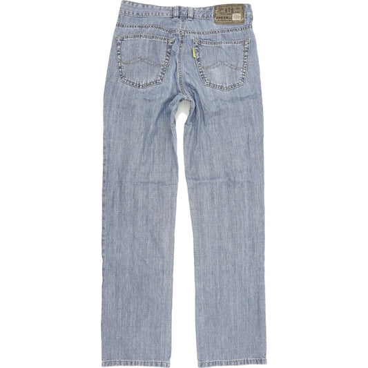 Joker Double Saddle Stitched Men Blue Straight Regular Jeans W32 L34