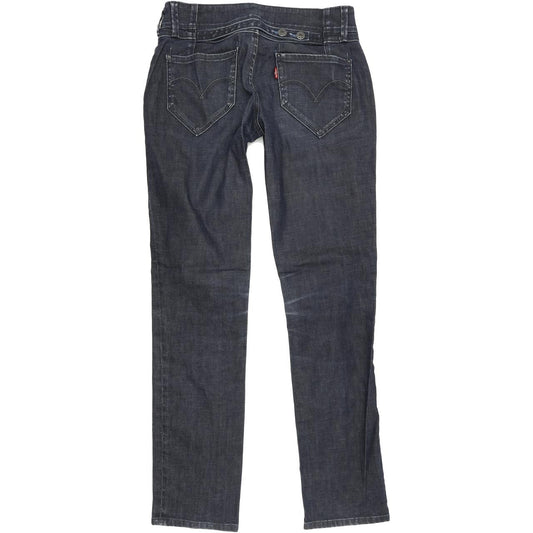 Levi's 571 Women Blue Straight Regular Stretch Jeans W30 L32