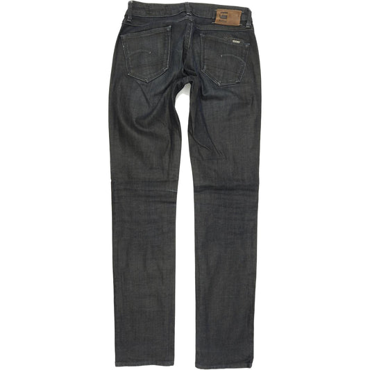 G-Star 3301 Women Blue Straight Regular Stretch Jeans W25 L32
