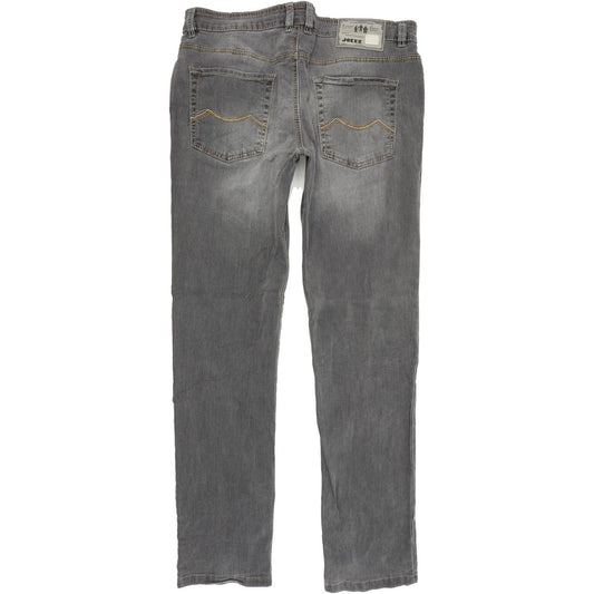 Joker Cash on Delivery Men Grey Straight Regular Stretch Jeans W38 L34