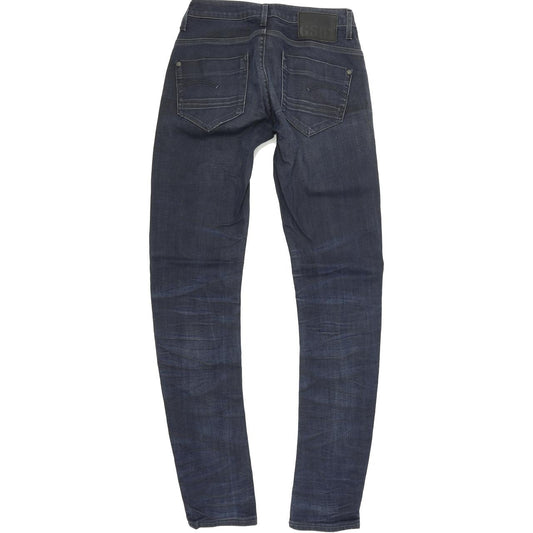 G-Star New Radar Women Blue Skinny Slim Stretch Jeans W24 L32