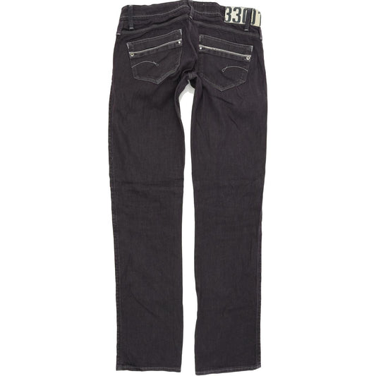 G-Star Saville Women Blue Straight Regular Stretch Jeans W29 L34