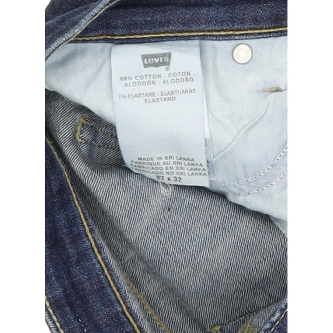 Levi's Demi Curve Women Blue Flared Slim Stretch Jeans W27 L31