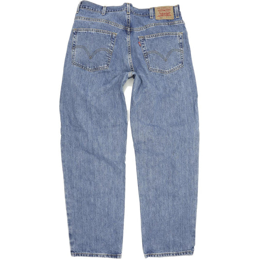 Levi's 550 Men Blue Straight Relaxed Jeans W38 L32