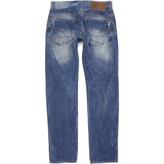 G-Star 3301 Men Blue Straight Regular Jeans W30 L32