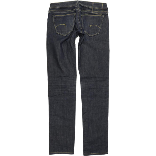 G-Star Core Women Blue Skinny Slim Stretch Jeans W28 L34
