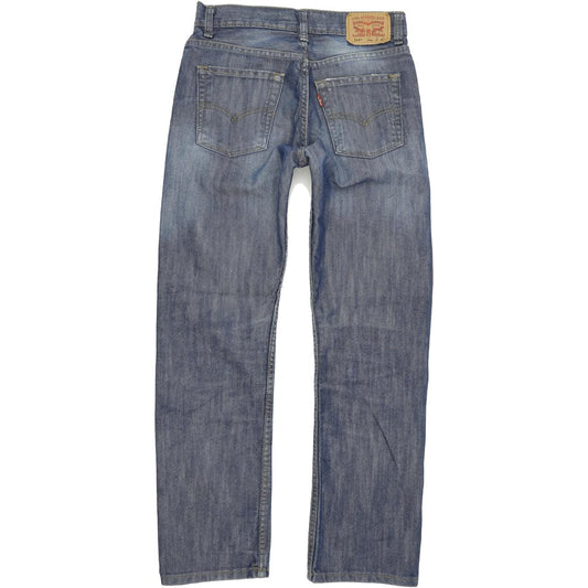 Levi's 514 Men Blue Straight Slim Jeans W27 L27