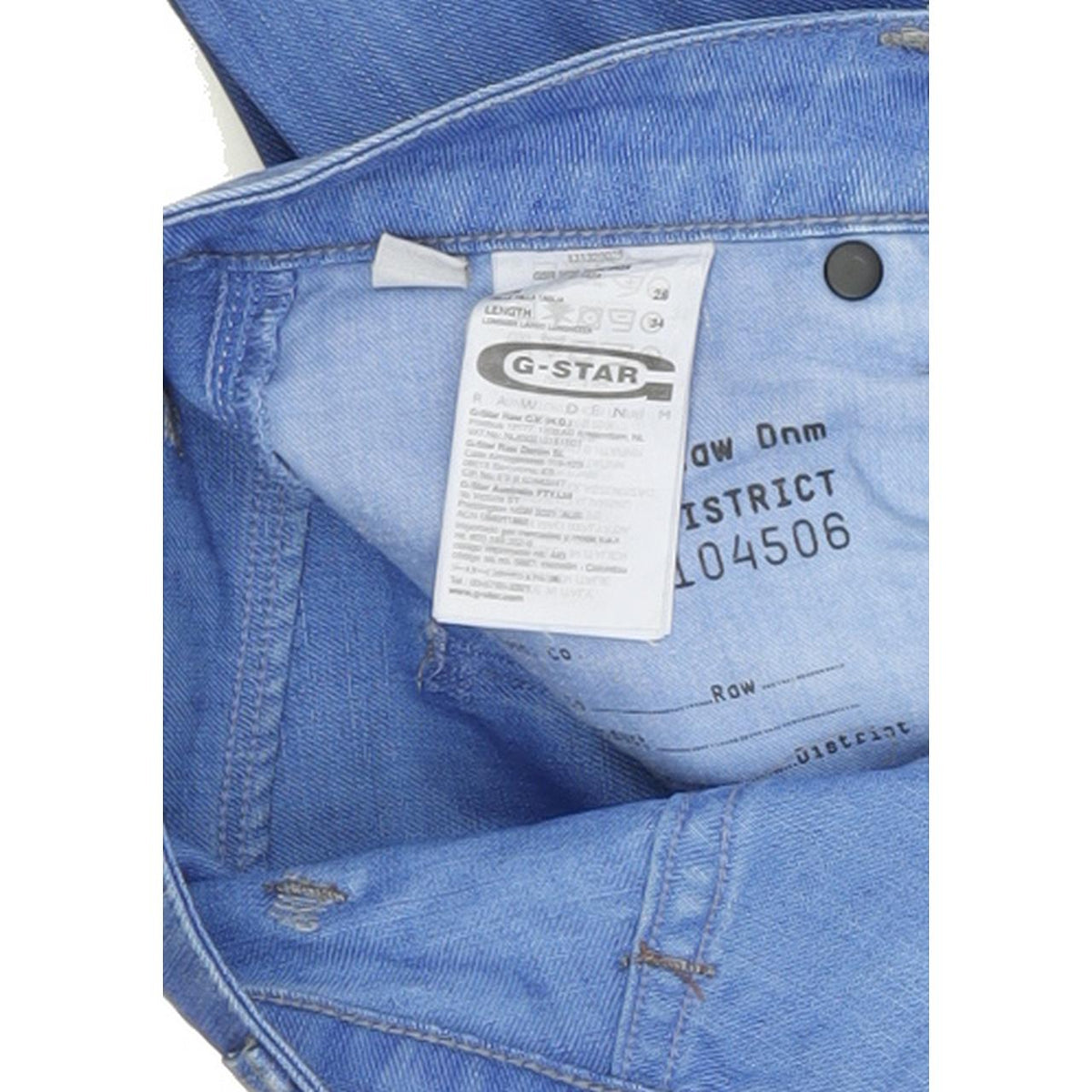 G-Star GSR 5620 Women Blue Tapered Slim Jeans W26 L34
