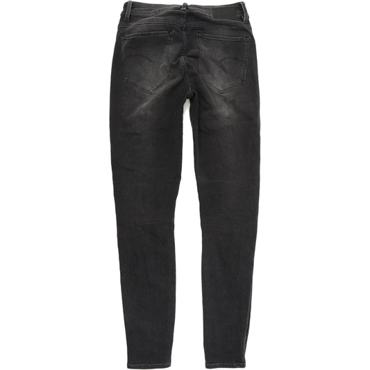 G-Star Shape Women Black Skinny Slim Stretch Jeans W28 L30