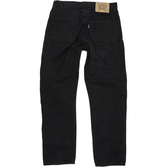 Levi's 615 Men Black Straight Regular Jeans W32 L30