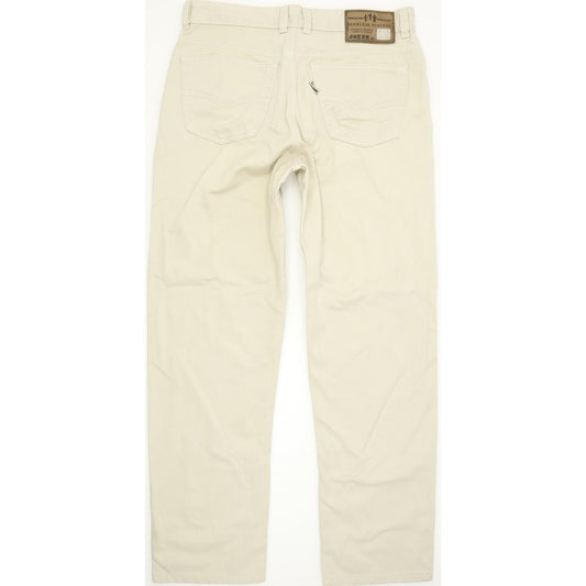 Joker Harlem Walker Men Beige Straight Regular Jeans W34 L32