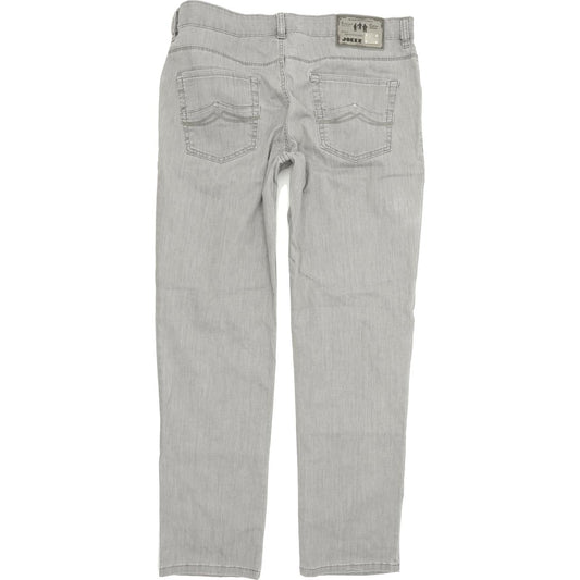 Joker Cash on Delivery Men Grey Straight Regular Stretch Jeans W36 L32