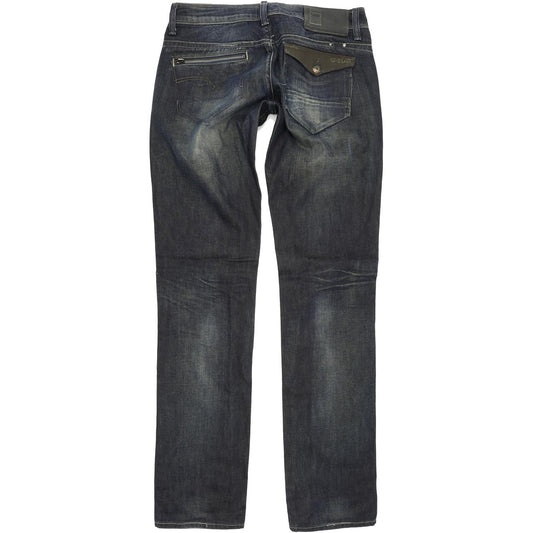 G-Star Women Blue Straight Regular Jeans W30 L34
