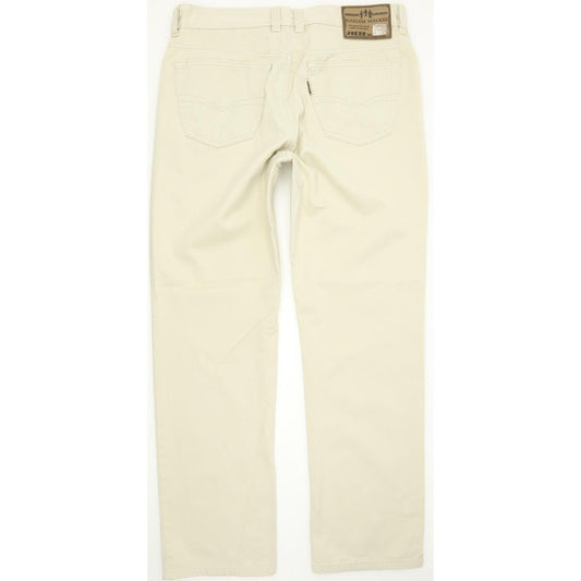 Joker Harlem Walker Men Beige Straight Regular Jeans W36 L32