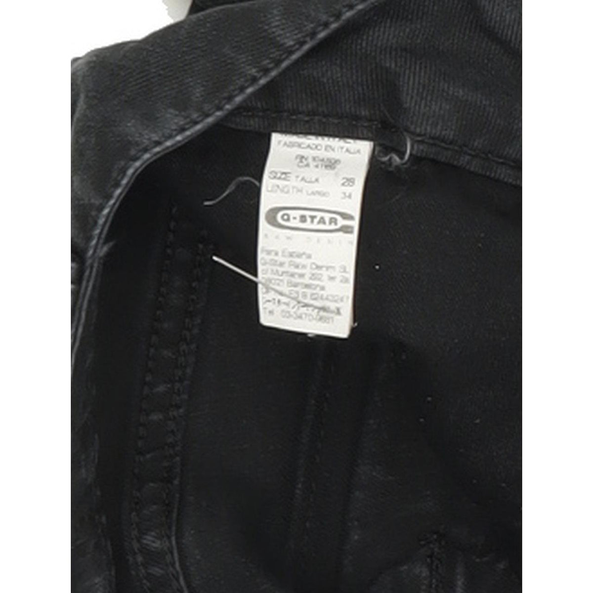 G-Star Jack Women Black Skinny Slim Stretch Jeans W28 L32