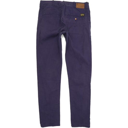 G-Star CL Bronson Women Purple Straight Regular Stretch Jeans W29 L34