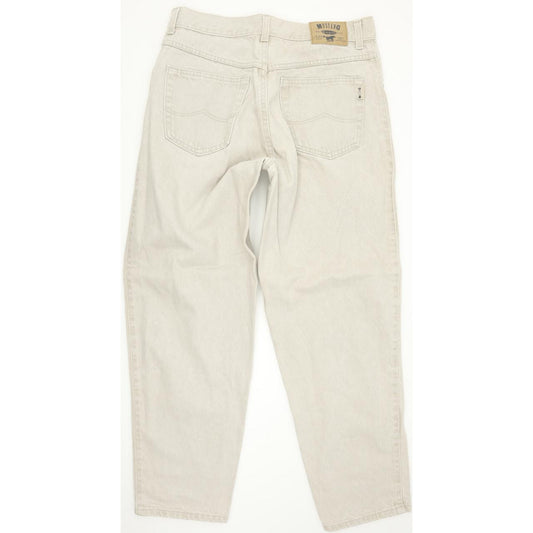 Mustang Men Beige Straight Relaxed Jeans W33 L30