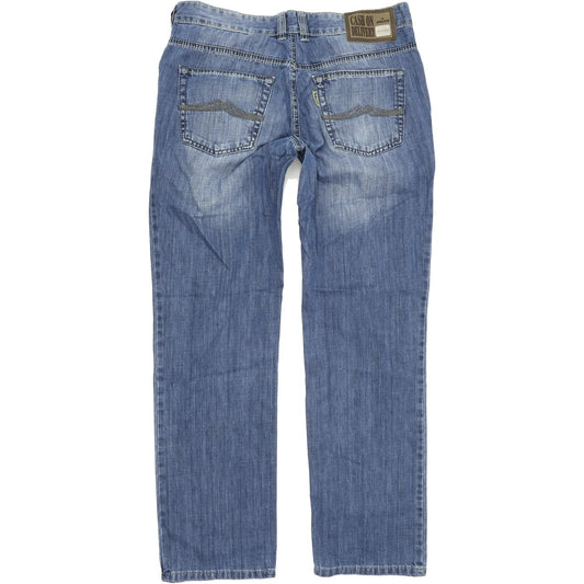 Joker Cash on Delivery Men Beige Straight Regular Jeans W34 L32