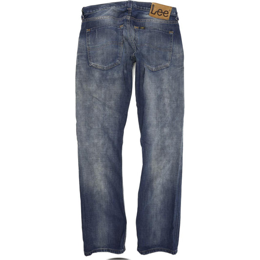 Wrangler Flint Men Blue Straight Regular Jeans W33 L36