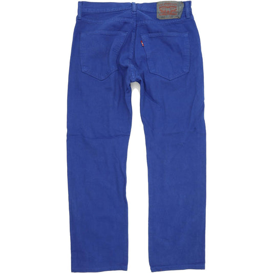 Levi's 501 Men Blue Straight Regular Jeans W31 L27