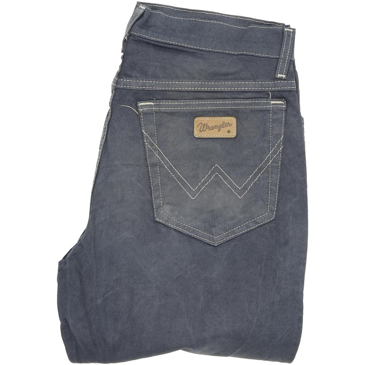 Wrangler Texas Men Blue Straight Regular Stretch Jeans W32 L34