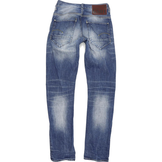 G-Star New Radar Men Blue Straight Slim Jeans W29 L34