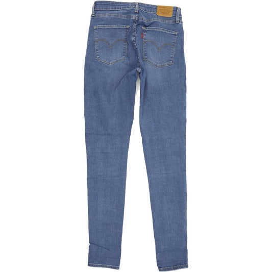 Levi's 712 Men Blue Skinny Slim Stretch Jeans W28 L32