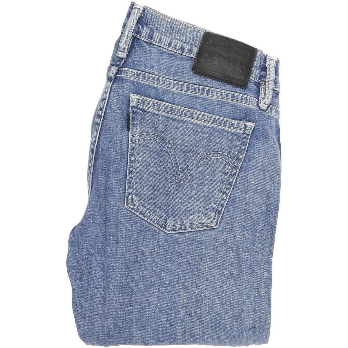 Levi's Women Blue Skinny Slim Stretch Jeans W28 L30